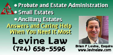 Law Levine, LLC - Estate Attorney in Du Bois PA for Probate and Estate Administration including small estates and ancillary estates